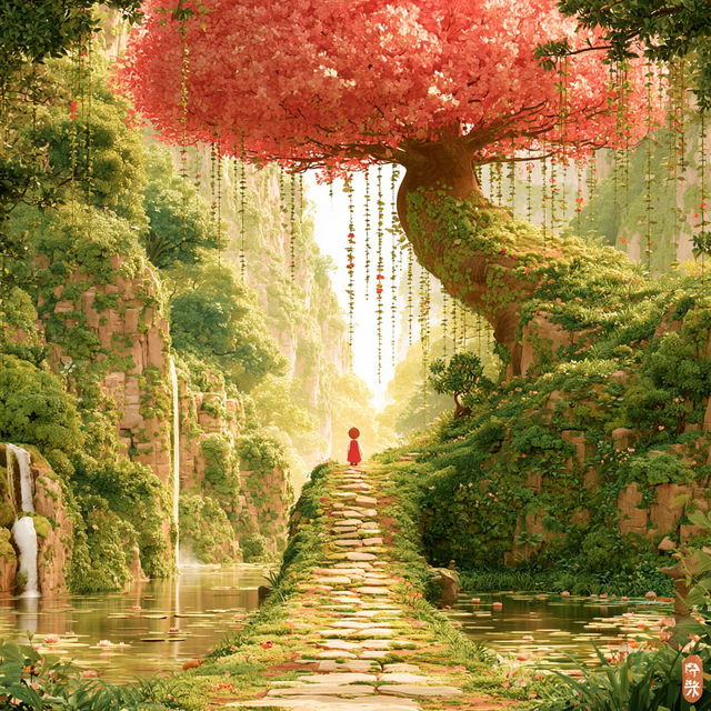 Forgeflorica style, Midjourney V8.2, render 3 of 4