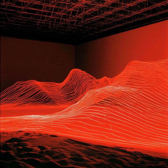 Oxide Wave Foundry style, Midjourney V8.2, render 2 of 4