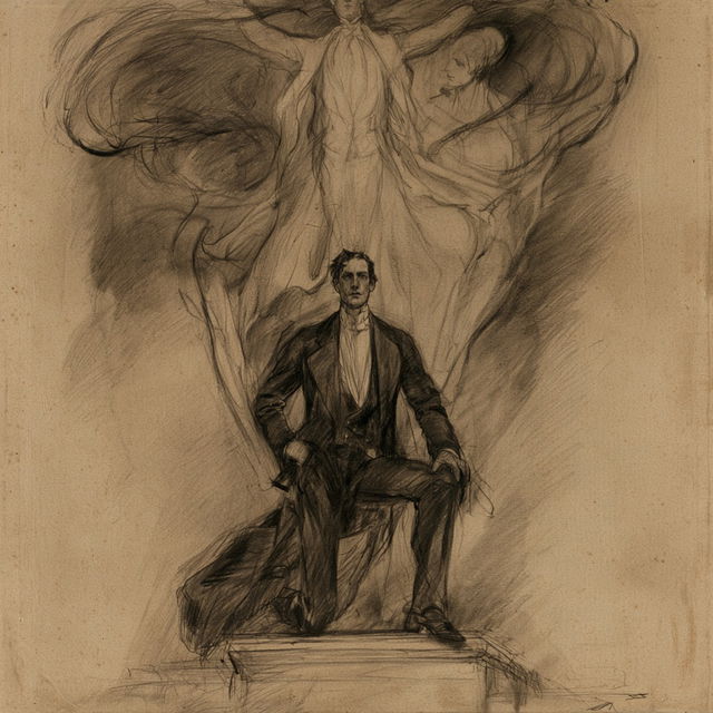 Hollander Figure Studies style, Midjourney V8.2, render 1 of 4