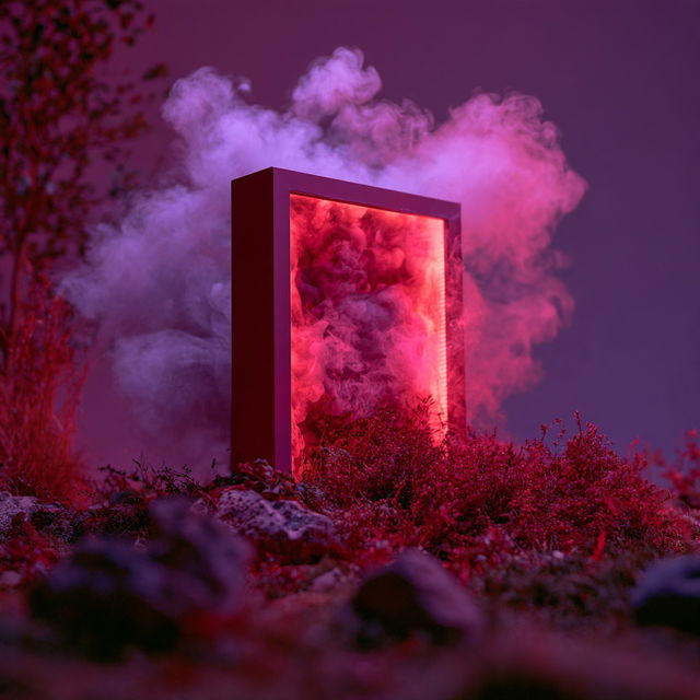 Celmagenta style, Midjourney V8.2, render 3 of 4