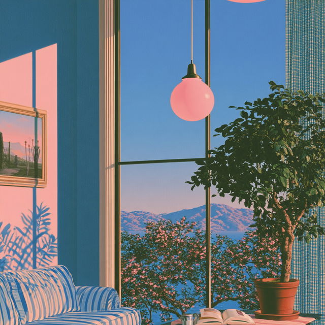 Glasshouse Backfigure style, Midjourney V8.2, render 4 of 4