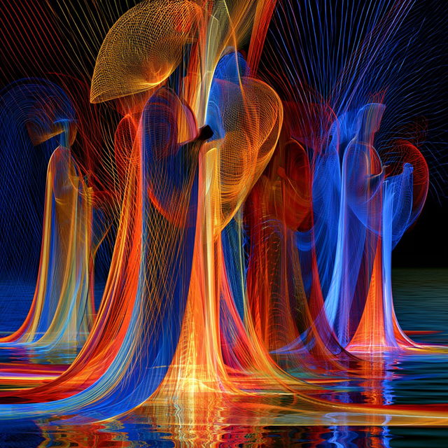 Neurothread style, Midjourney V8.2, render 1 of 4