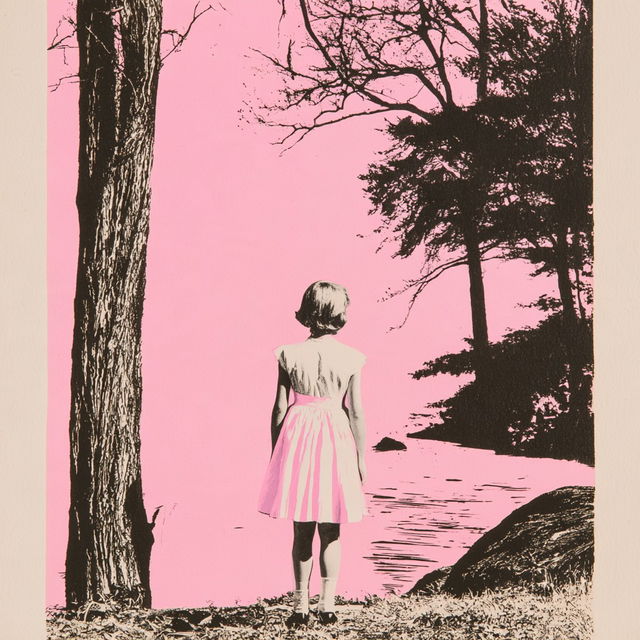 Pink Passageism style, Midjourney V8.2, render 2 of 4