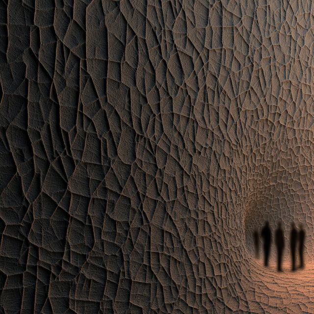 Monastery of Grooved Stone style, Midjourney V8.2, render 1 of 4
