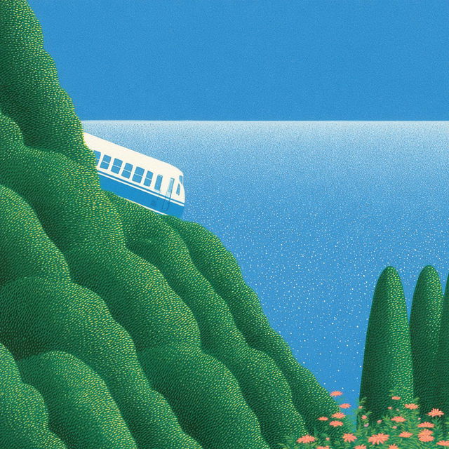 Topiary Cutwater style, Midjourney V8.2, render 2 of 4