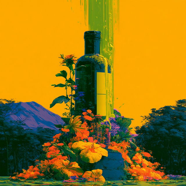 Sun Disk Pastoral style, Midjourney V8.2, render 2 of 4