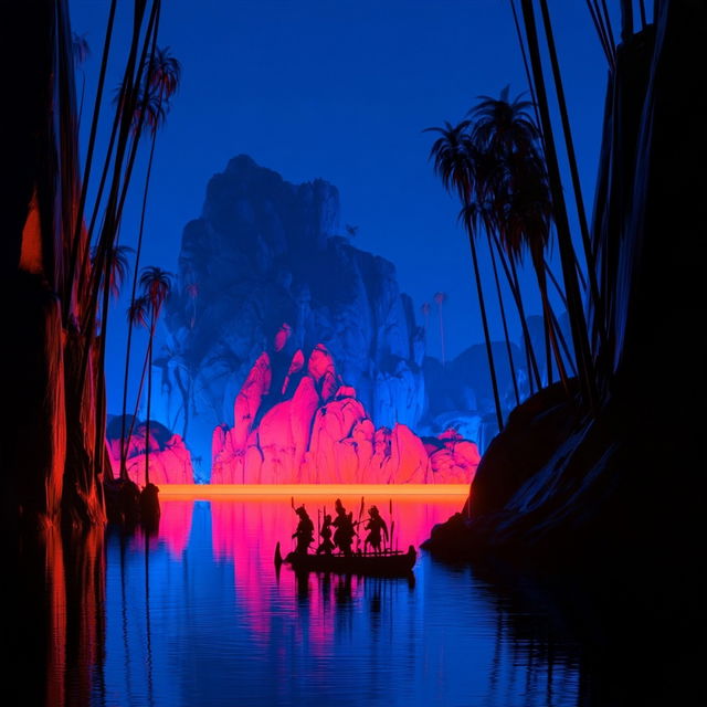 Trilobite Lightworks style, Midjourney V8.2, render 2 of 4