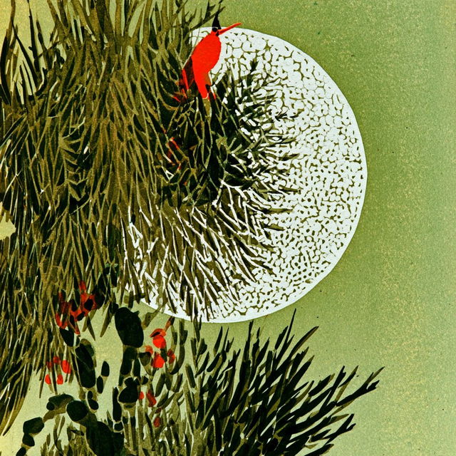 Paperink Aviary style, Midjourney V8.2, render 4 of 4