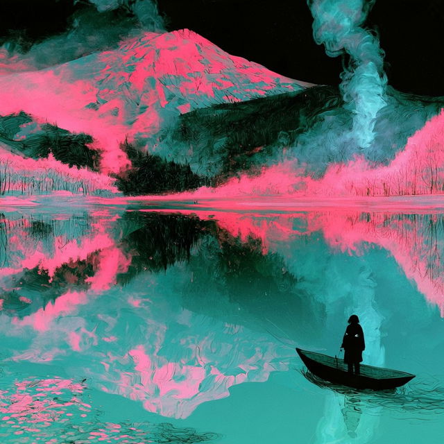 Magenta Perihelion style, Midjourney V8.2, render 3 of 4