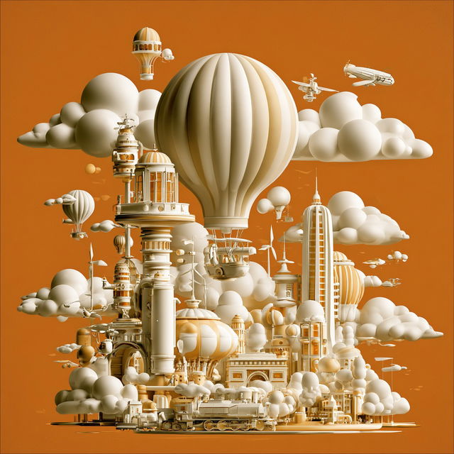 Stipplorama style, Midjourney V8.2, render 3 of 4