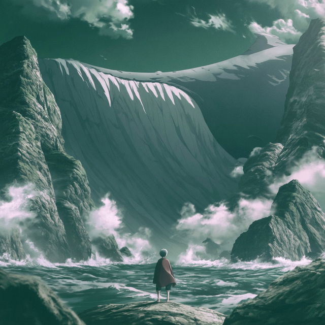 Leviathan Weave style, Midjourney V8.2, render 2 of 4