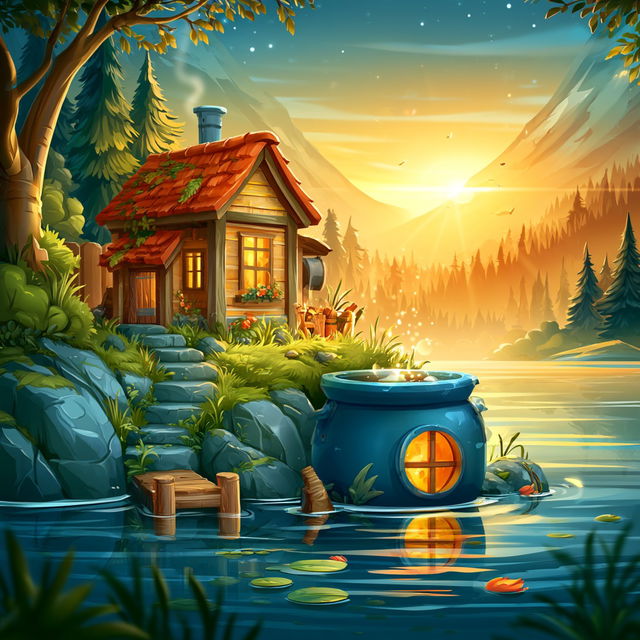 Copperleaf Enchantment style, Midjourney V8.2, render 2 of 4