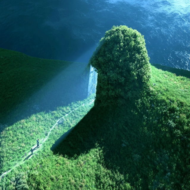 Cyanthicket style, Midjourney V8.2, render 3 of 4