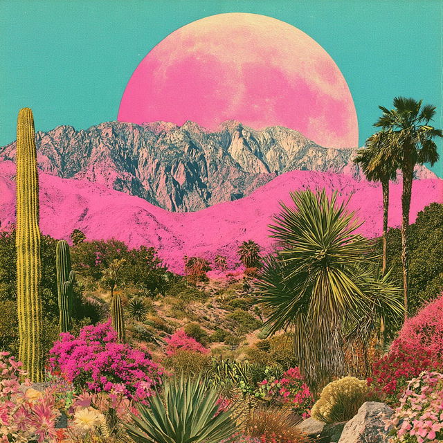 Cactus Stainedlight style, Midjourney V8.2, render 2 of 4