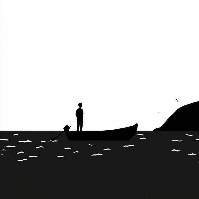 Monumental Ink Silence style, Midjourney V8.2, render 4 of 4