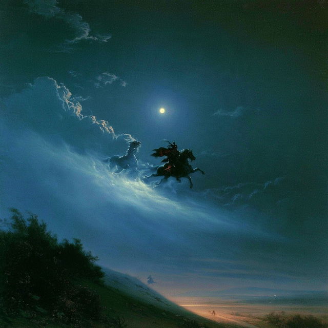 Tidewold Romanticism style, Midjourney V8.2, render 1 of 4