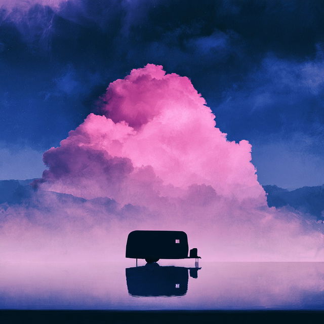 Eroded Magenta Atmospherics style, Midjourney V8.2, render 2 of 4