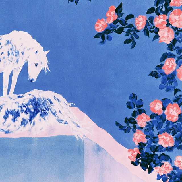 Watercolor Mythoperegrine style, Midjourney V8.2, render 4 of 4