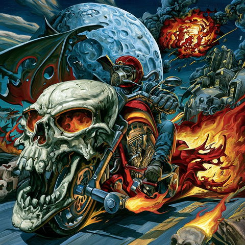 Skull Comet style (SREF codes), Midjourney V8.2