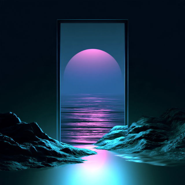 Portal Cutaway style, Midjourney V8.2, render 1 of 4