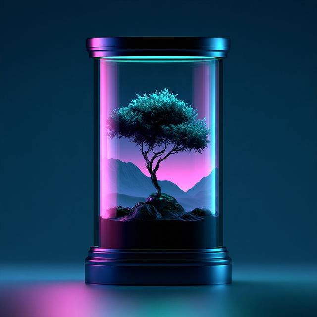 Portal Cutaway style, Midjourney V8.2, render 3 of 4