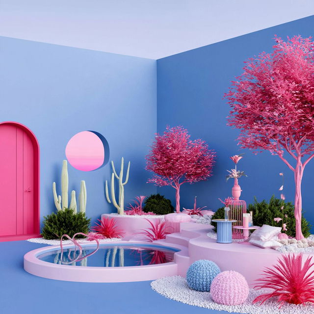 Archipastel style, Midjourney V8.2, render 2 of 4
