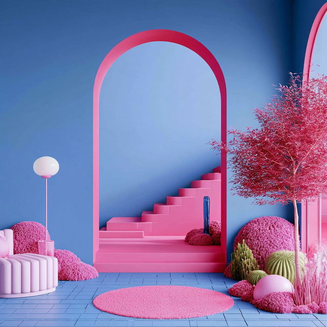 Archipastel style, Midjourney V8.2, render 1 of 4