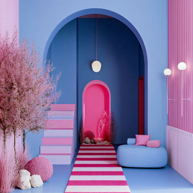 Archipastel style, Midjourney V8.2, render 3 of 4