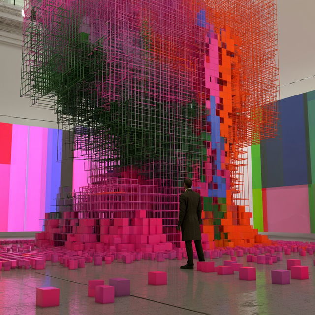 Cranial Courtyard style, Midjourney V8.2, render 1 of 4
