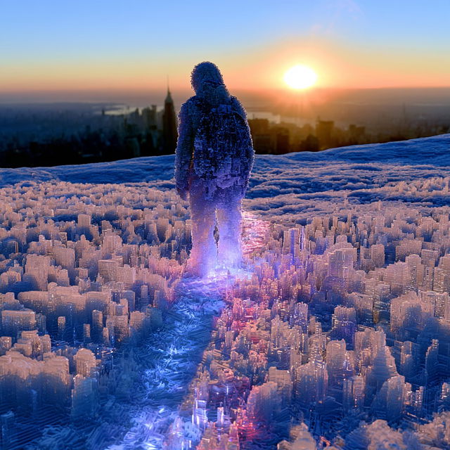 Cyanescut style, Midjourney V8.2, render 2 of 4