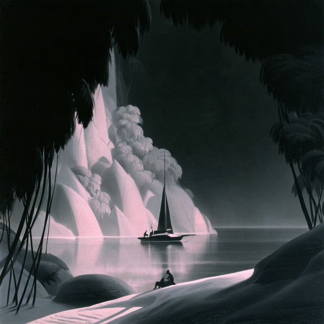 Cliffrosia style, Midjourney V8.2, render 2 of 4