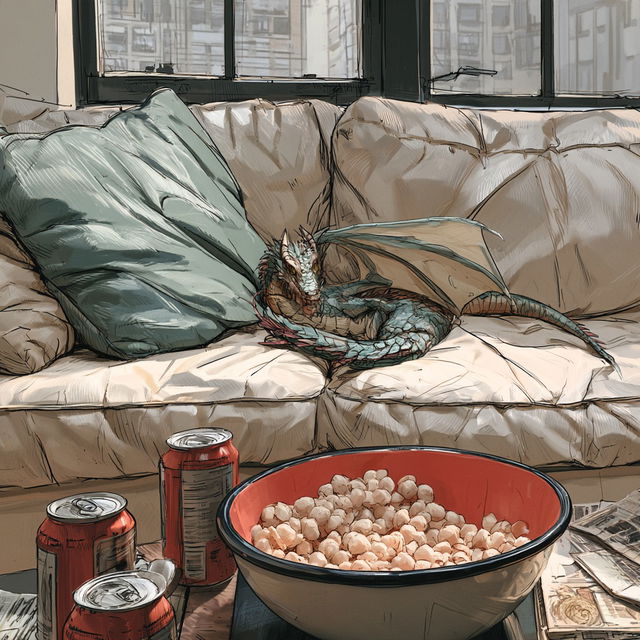 Quilltangle style, Midjourney V8.2, render 4 of 4