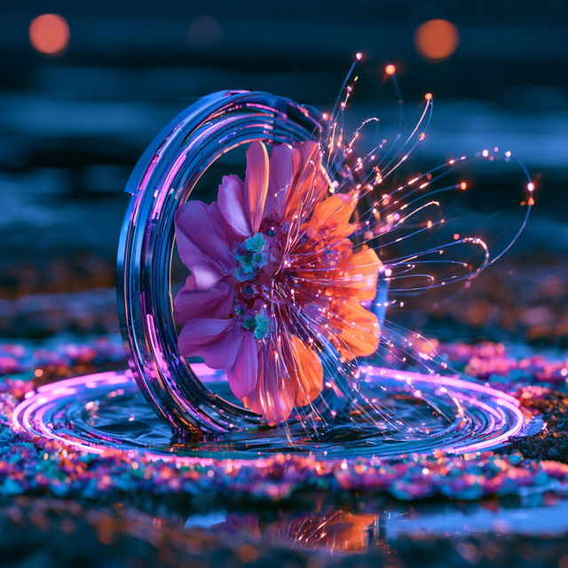 Glassquire style, Midjourney V8.2, render 4 of 4
