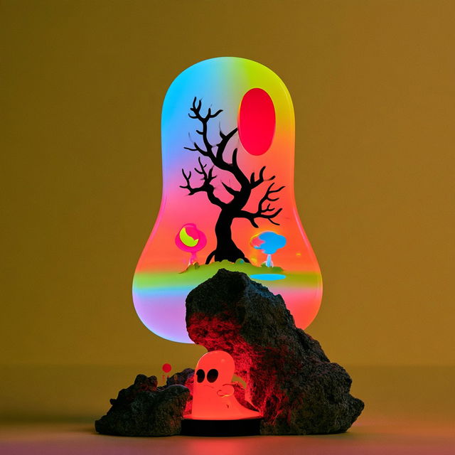 Glowmorph style, Midjourney V8.2, render 2 of 4