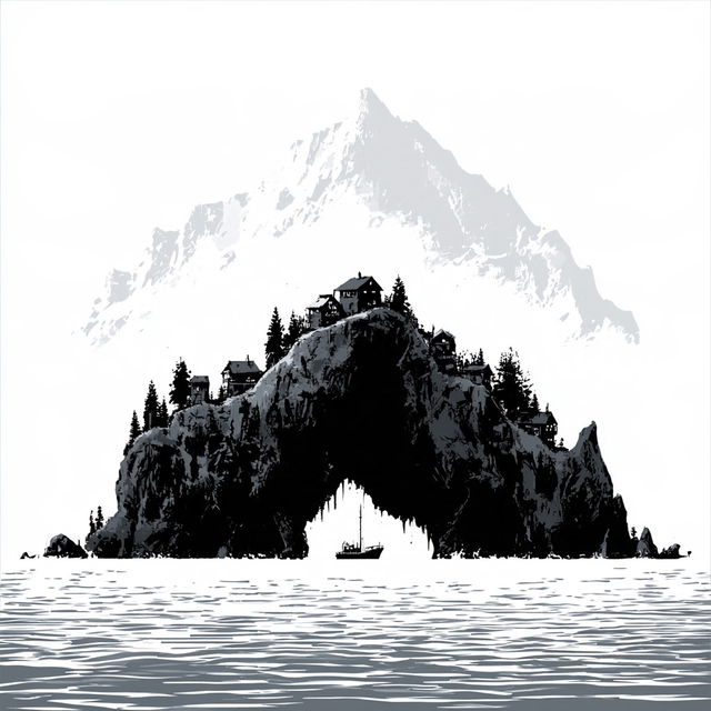 Bleachrock style, Midjourney V8.2, render 3 of 4