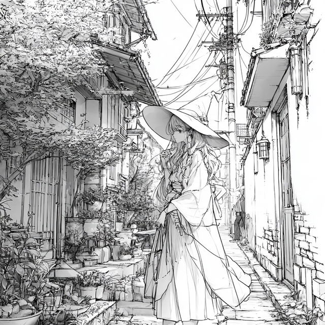 Peregrine Inkways style, Midjourney V8.2, render 3 of 4