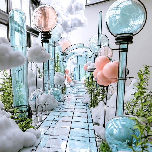 Prismarchipelago style, Midjourney V8.2, render 4 of 4