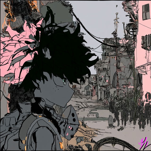 Inksplice Collage style, Midjourney V8.2, render 2 of 4