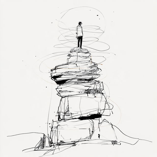 Loopbuilt style, Midjourney V8.2, render 4 of 4