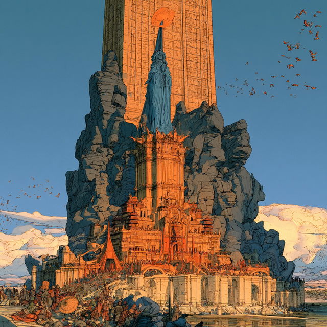 Cairnwork style, Midjourney V8.2, render 2 of 4