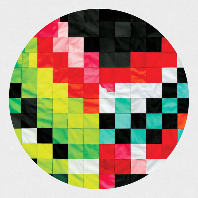 Triangular Chromapatch style, Midjourney V8.2, render 1 of 4