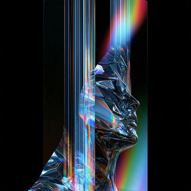 Facetflux style, Midjourney V8.2, render 1 of 4