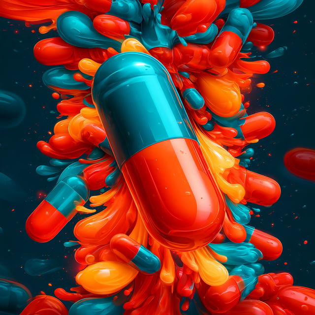 Fluoromercantile style, Midjourney V8.2, render 2 of 4