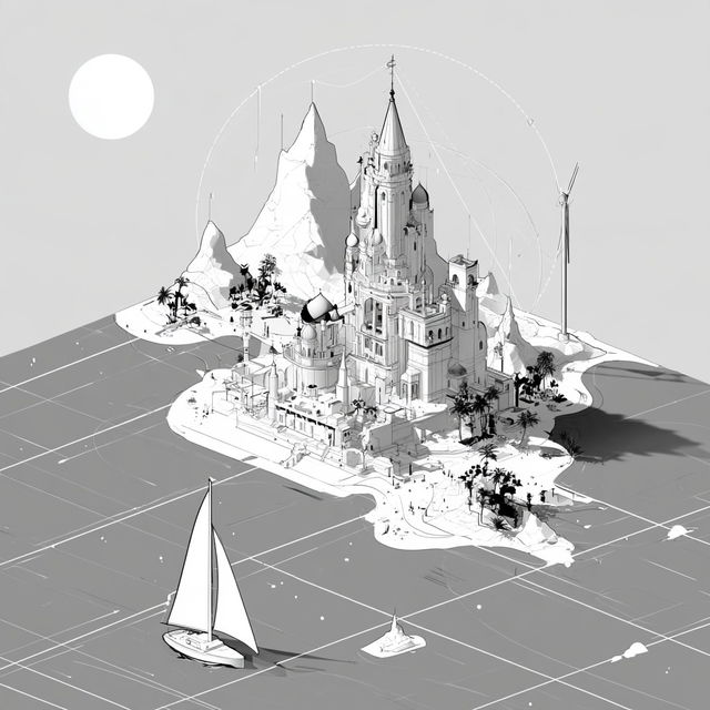 Atelier Vitriform style, Midjourney V8.2, render 1 of 4