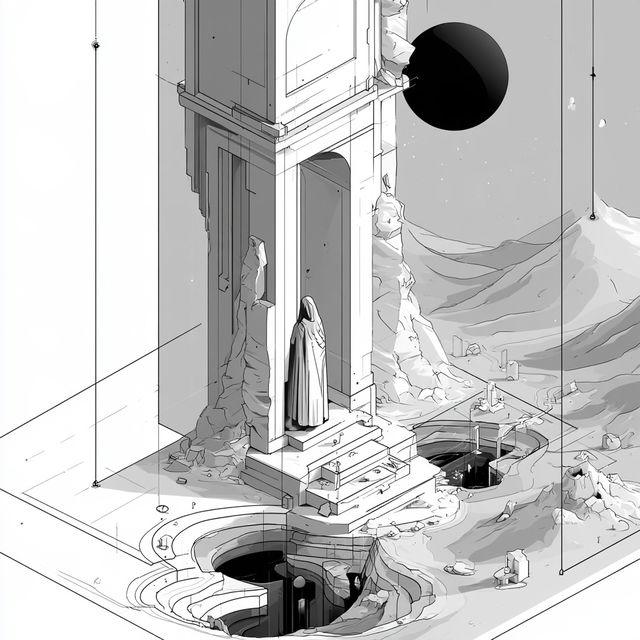 Atelier Vitriform style, Midjourney V8.2, render 3 of 4