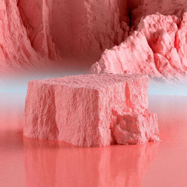 Roselite Floatmass style, Midjourney V8.2, render 4 of 4
