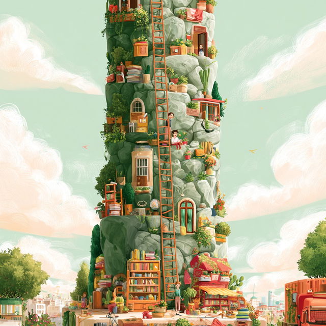 Cloudgarden Chromafolk style, Midjourney V8.2, render 2 of 4