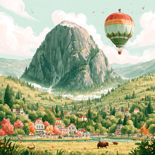 Cloudgarden Chromafolk style, Midjourney V8.2, render 3 of 4