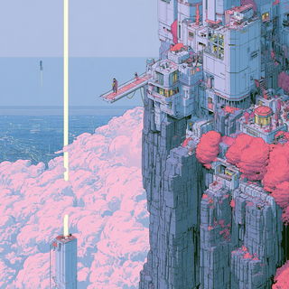 Pulpcrown Ascension style, Midjourney V8.2, render 2 of 4