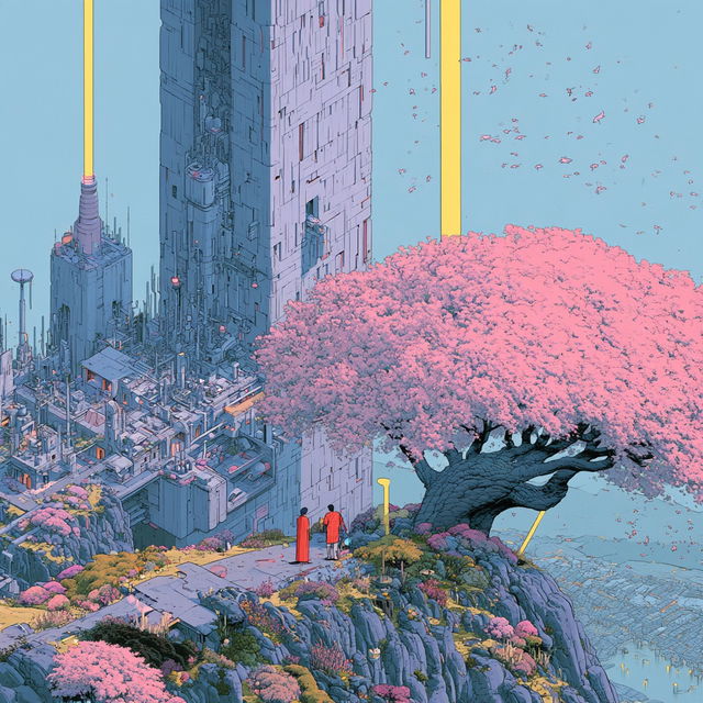 Pulpcrown Ascension style, Midjourney V8.2, render 3 of 4